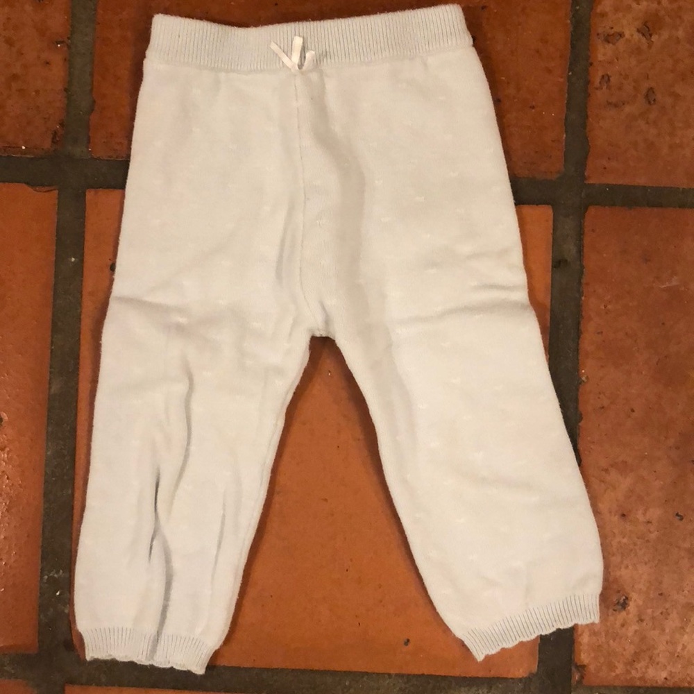 Precious baby blue joggers 6-12 month